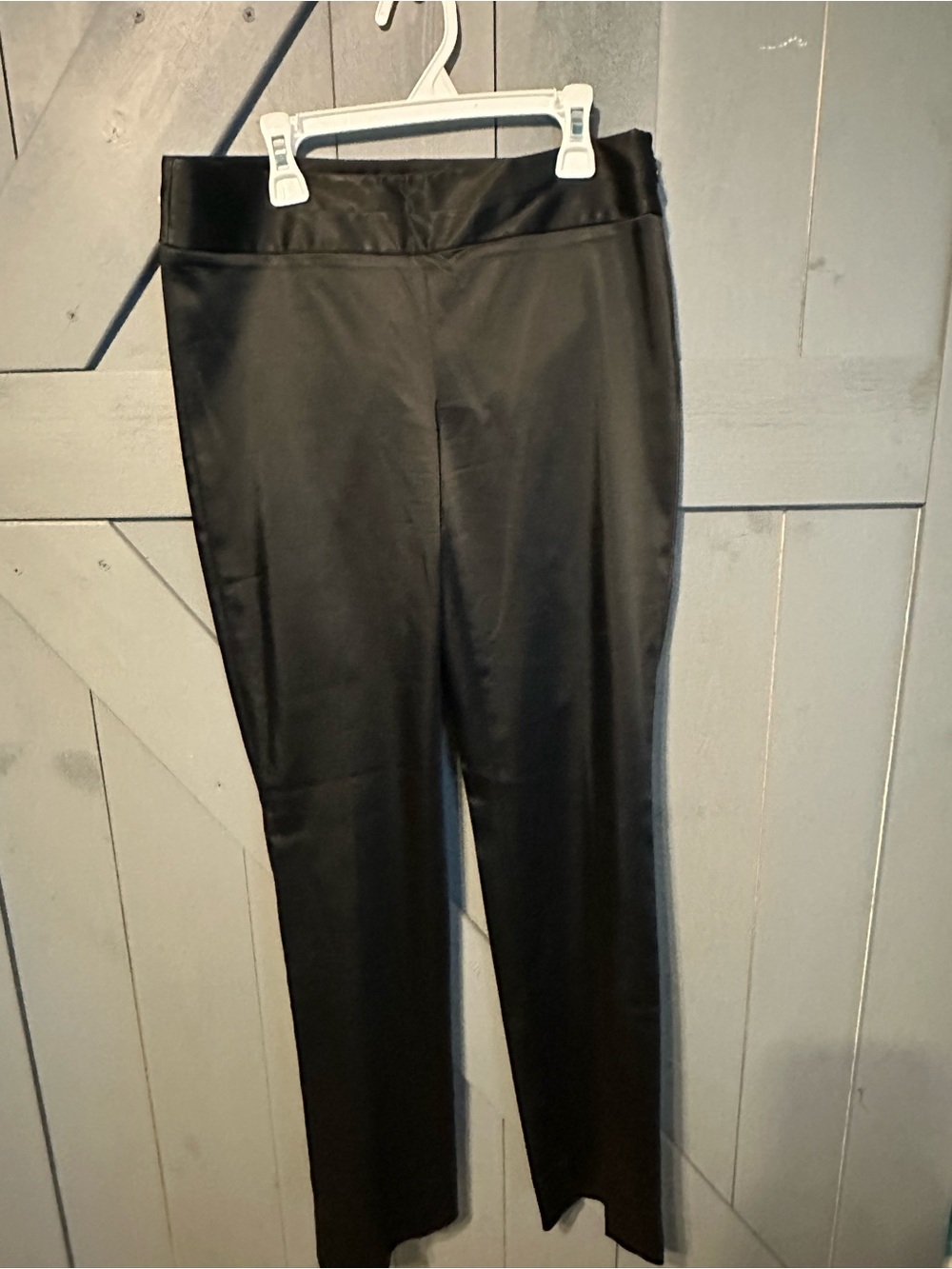 White House Black Market Slim Leg Satin Pants